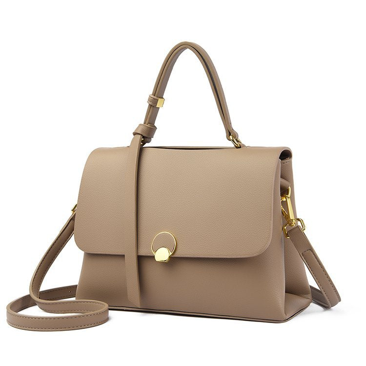 Women's Sewing Line Cover Type Western Style High Bags