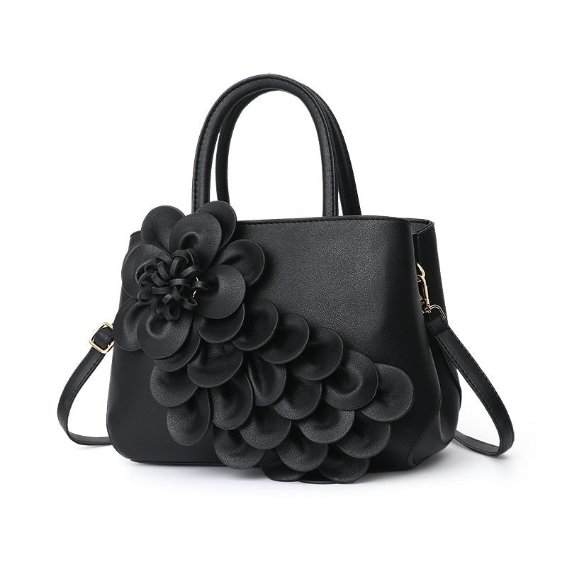Women's Fashion Elegant Retro One Trendy Simple Versatile Large Women's Messenger Bag