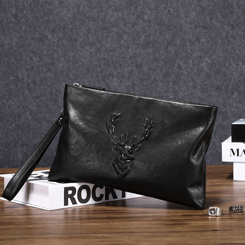 Men's Hand Holding Envelope Large Capacity Urban Men's Clutch