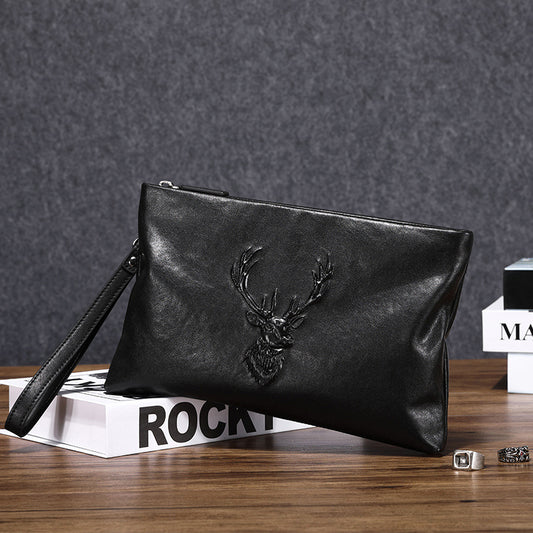 Men's Hand Holding Envelope Large Capacity Urban Men's Clutch