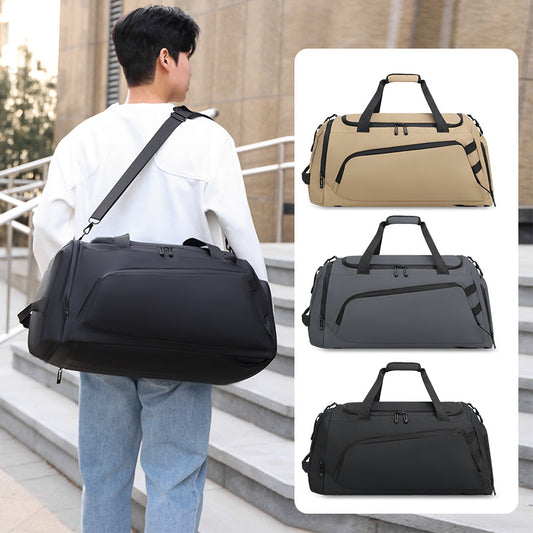 Men's Wet Separation Training Football Basketball Large Capacity College Student Schoolbag