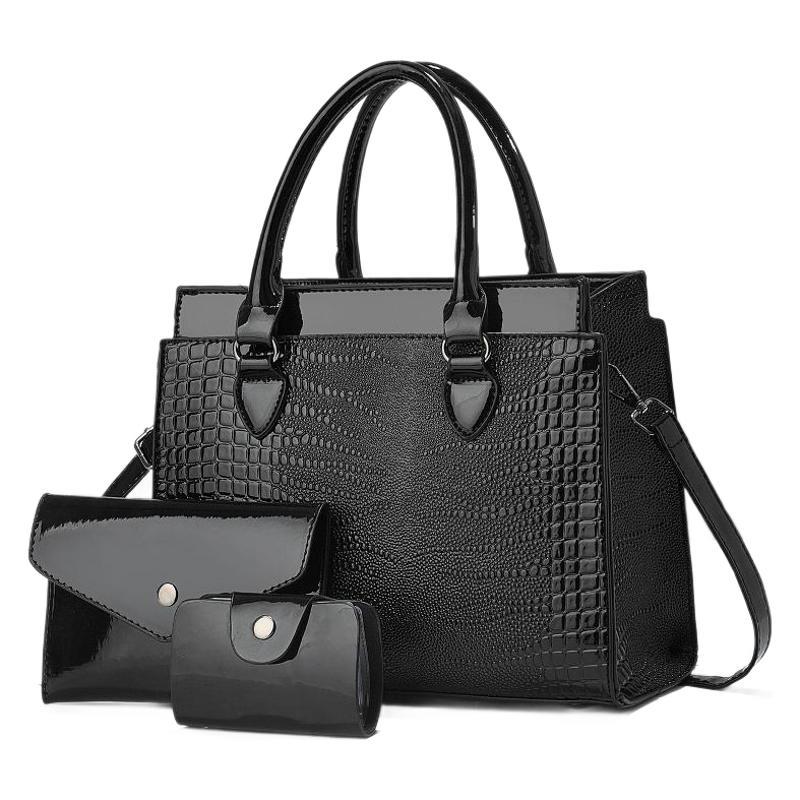 Women's City Alligator Print Mother Three-piece Women's Handbag