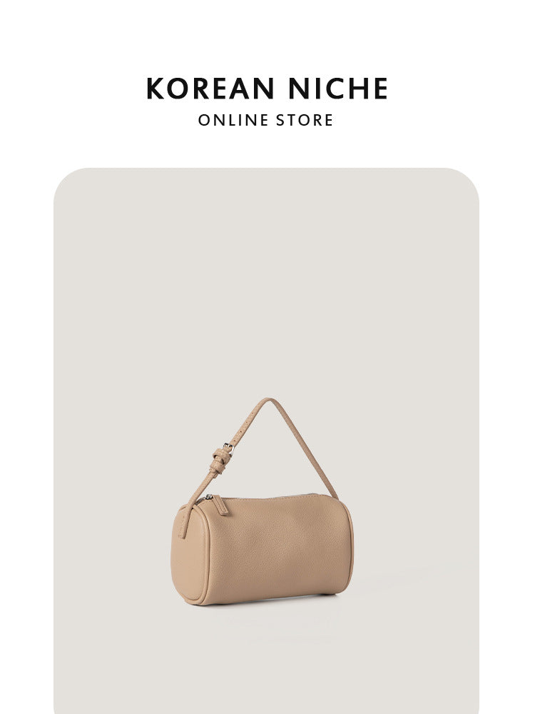 Women's Design Minimalist Lychee Pattern Horizontal Hand Bags