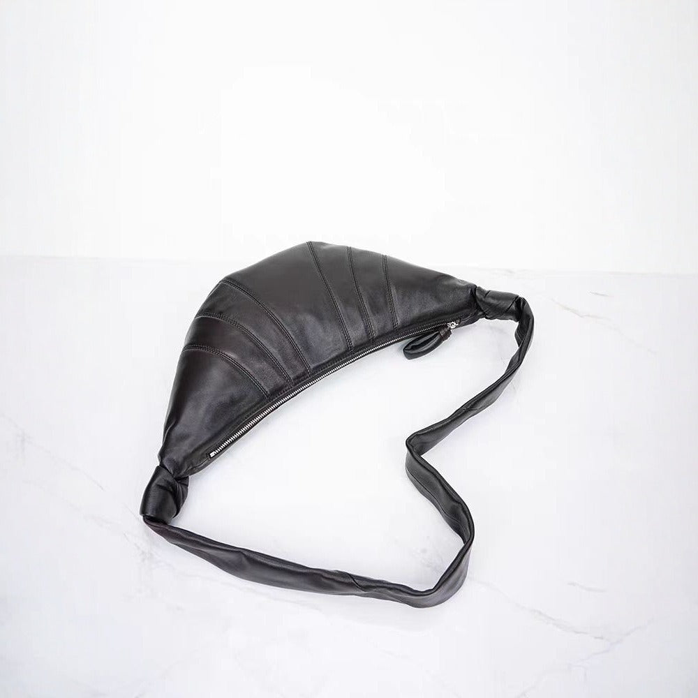 Women's Genuine Leather Dumpling High-grade Versatile Fashion Women's Messenger Bag