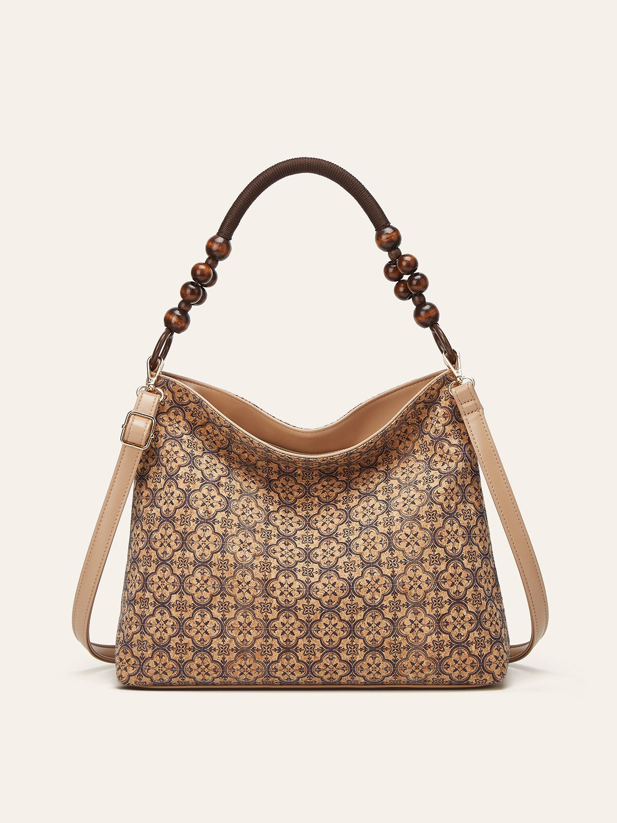 Graceful Retro Ethnic Print Tree Leather Handbags