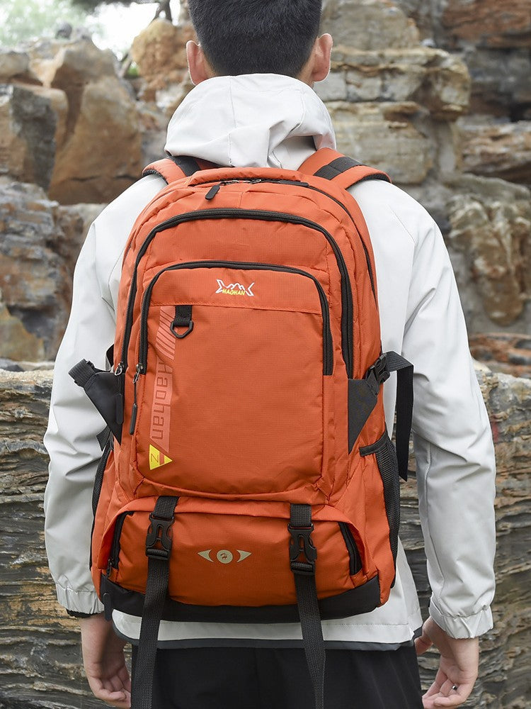 Women's & Men's Large Size Capacity Nylon Mountain Climbing, Hiking Bag
