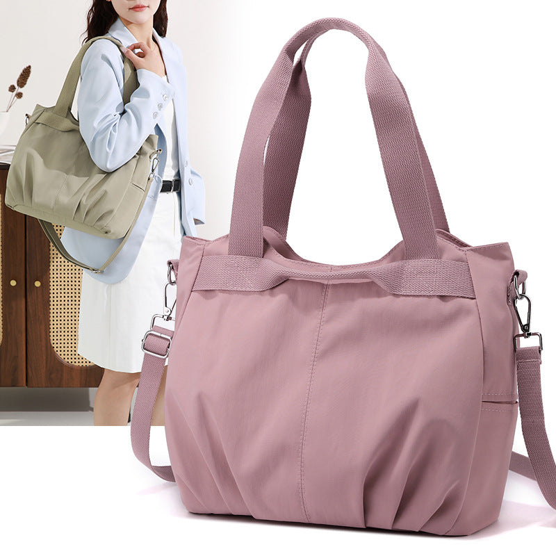 Simple Nylon Cloth Fashion Design Large Tote Bag