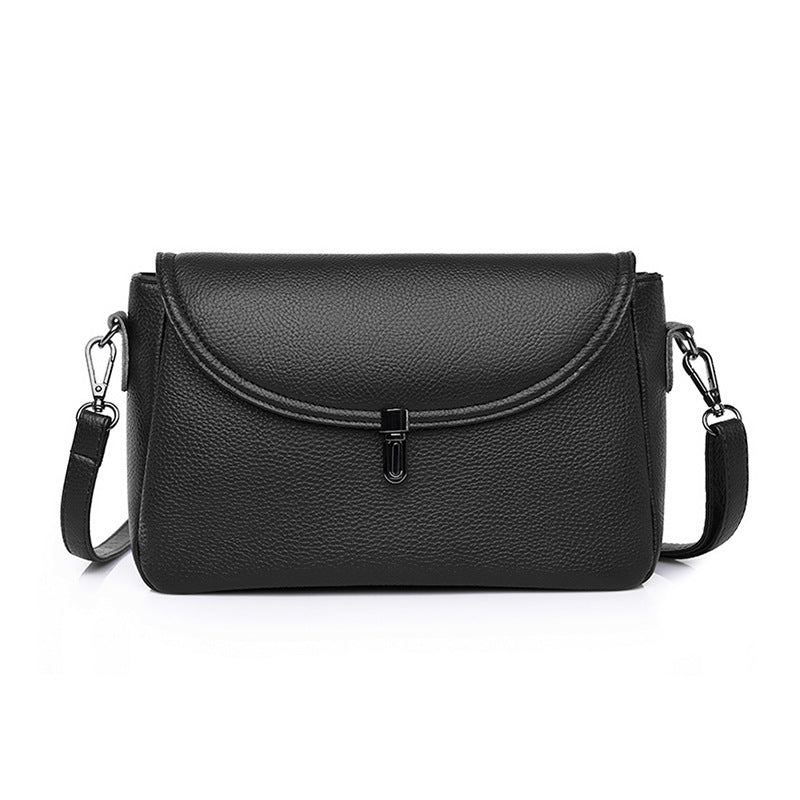 Women's Leather Versatile Large Capacity First Layer Bags