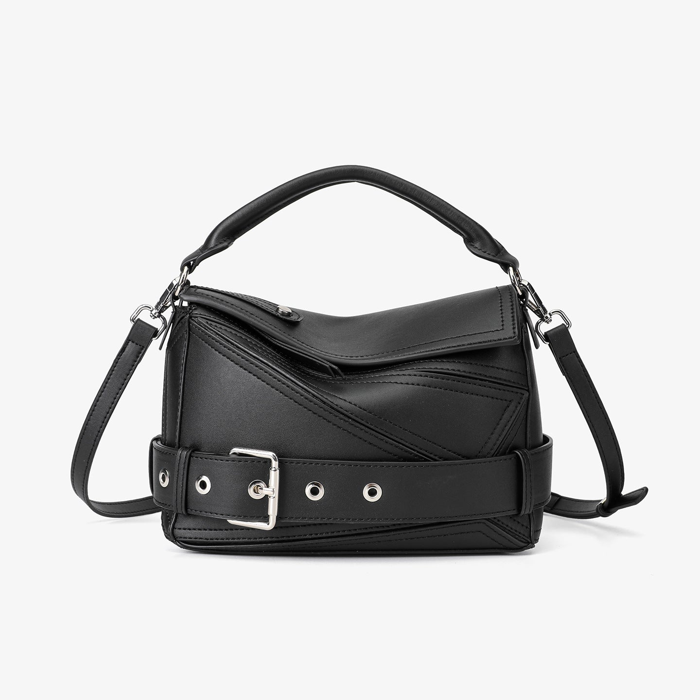 Versatile Geometric Fashionable High-grade Callie Motorcycle Bags