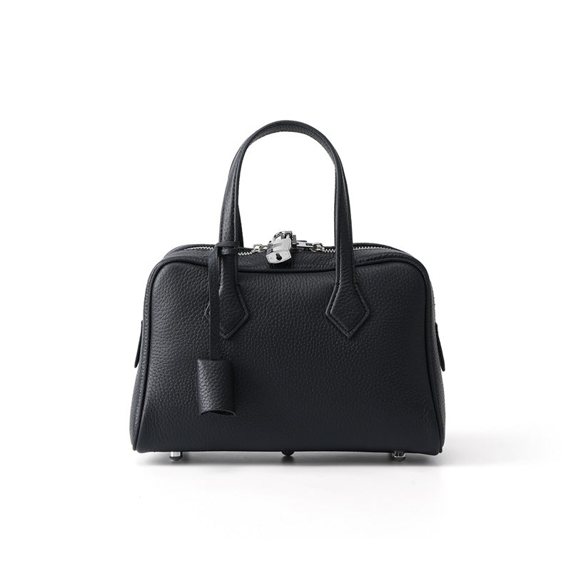 Women's Pillow Fashion High-grade One Genuine Leather Large Women's Handbag