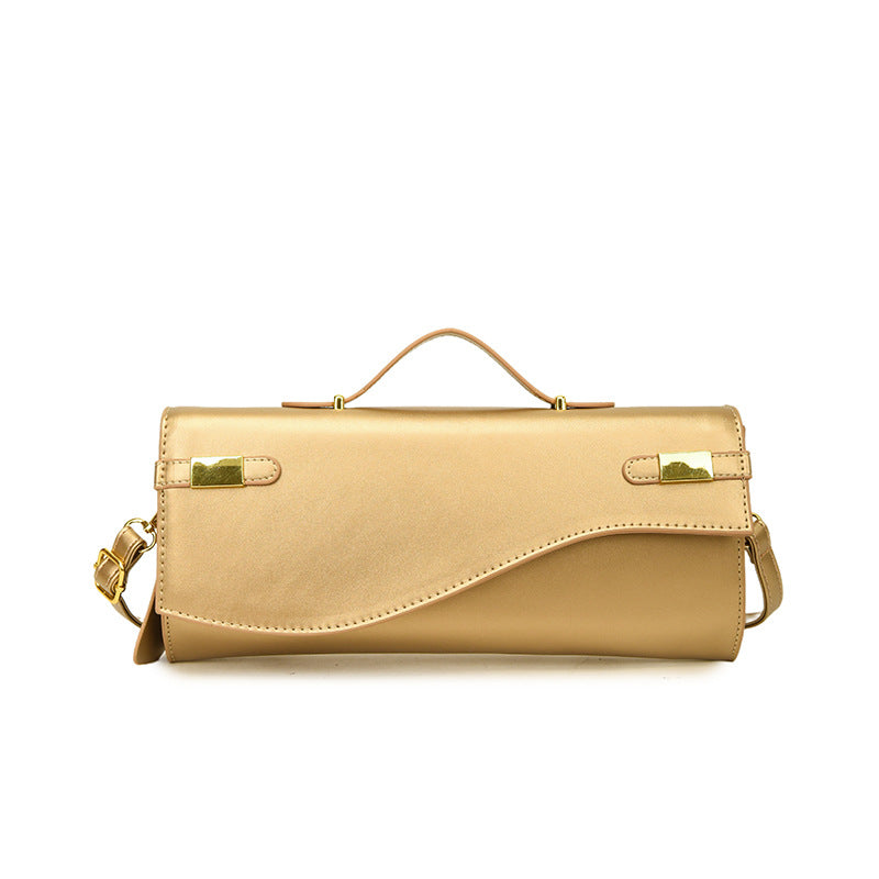 Women's Portable High-grade Fashion Retro Baguette Women's Messenger Bag
