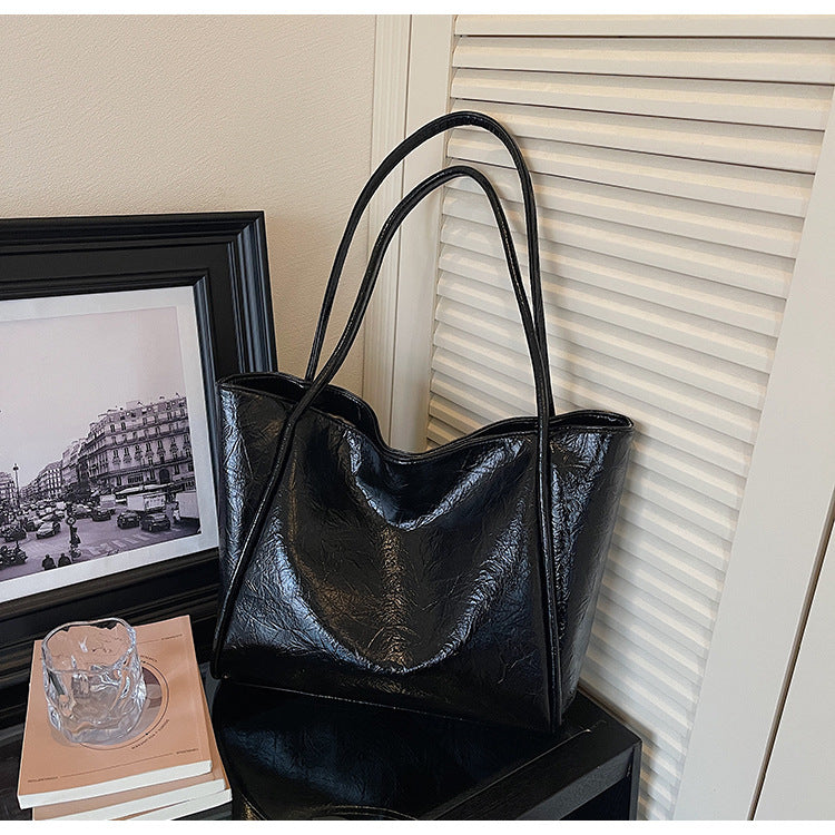 Women's Niche Fashion Large Capacity Commuter Versatile High Women's Shoulder Bag