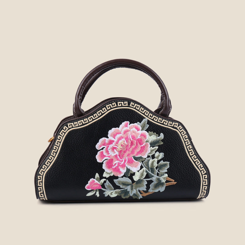 Ethnic Style Portable Embroidery Party Chinese Women's Handbag