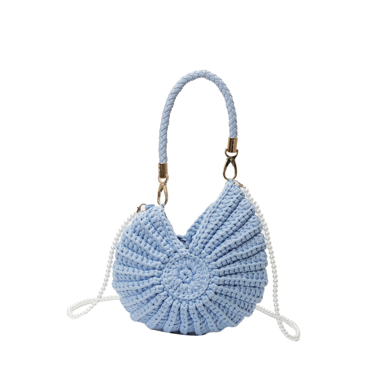 Fashion Woven Seaside Conch Shell High Bags