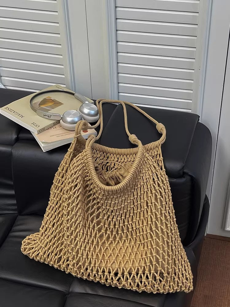 Capacity Female Summer Seaside Vacation Beach Women's Shoulder Bag