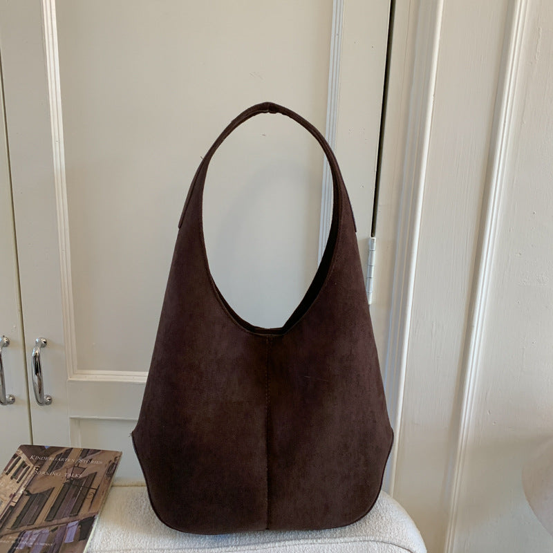 Women's Underarm Trendy Fashion Retro Dumpling Making Women's Shoulder Bag