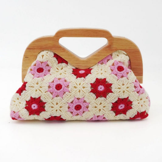 Women's Hand-woven Exquisite Pattern Sunflower Woven Clutch The Bags