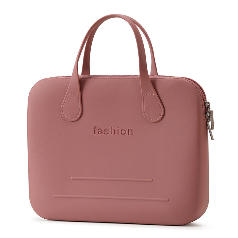 Women's Fashion Simple Computer Storage Notebook Korean Laptop Bag