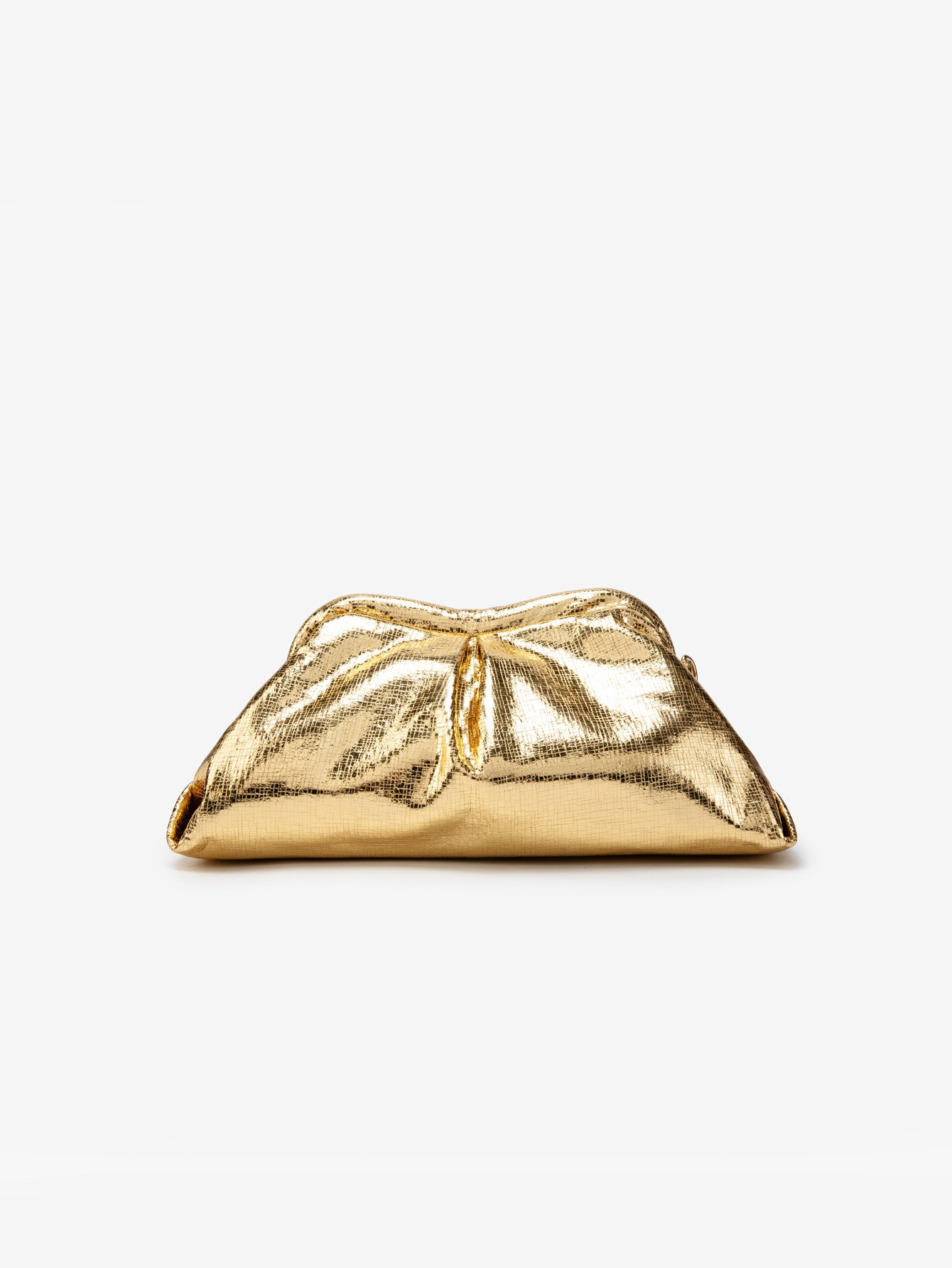 Women's Snake Pattern Clip Cloud Chain Women's Shoulder Bag