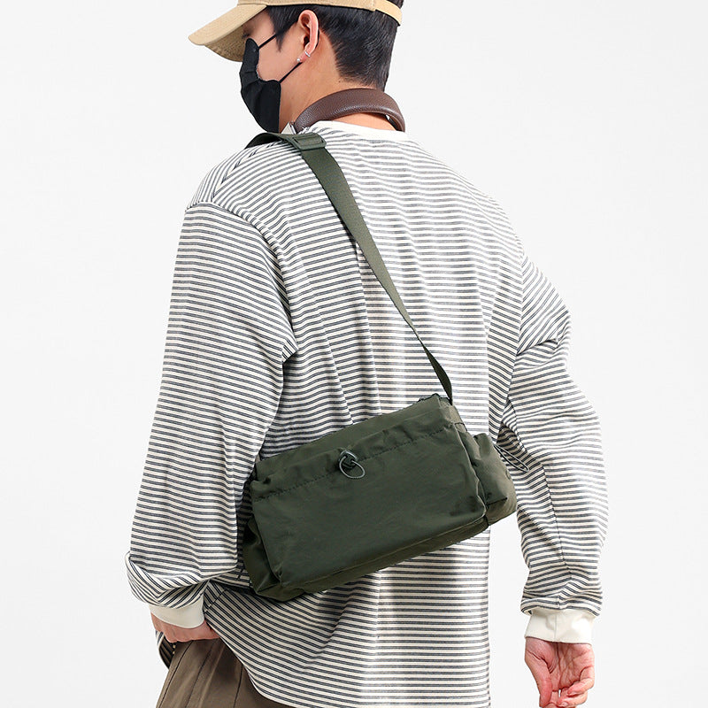 Large Capacity Fashionable Simple Solid Color Women's Messenger Bag