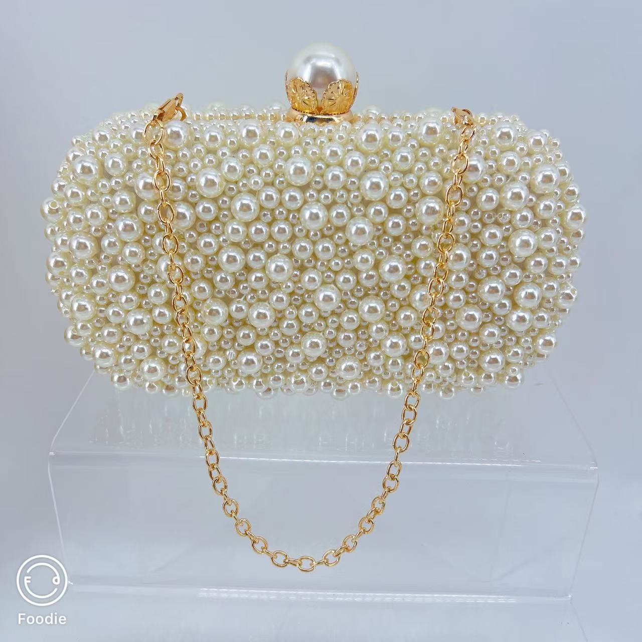 Pearl Premium Dress Cheongsam Clutch Graceful Dinner Bag