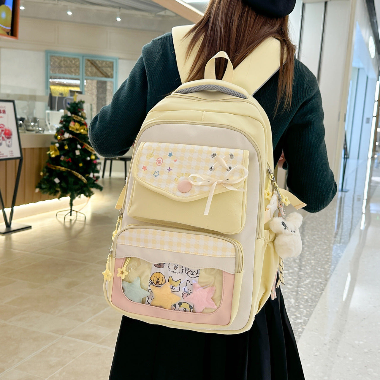 Style Cute Refreshing Junior Large Capacity Leisure Backpack