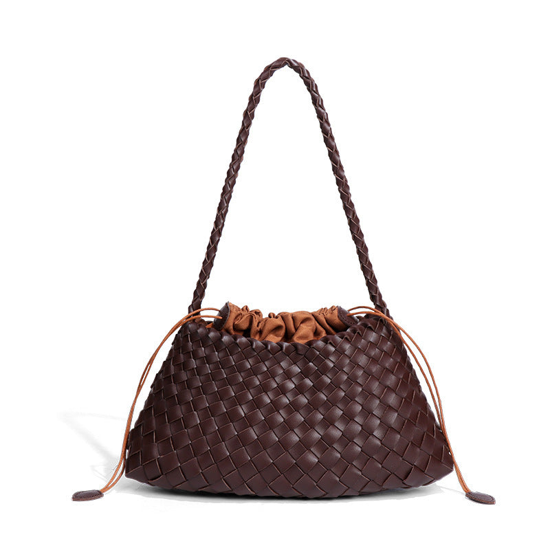 Women's Handmade Woven Fashion Straw Vegetable Basket Bags