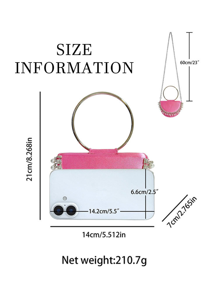 Popular Beautiful Women's Clutch Diamond Rhinestone Bags