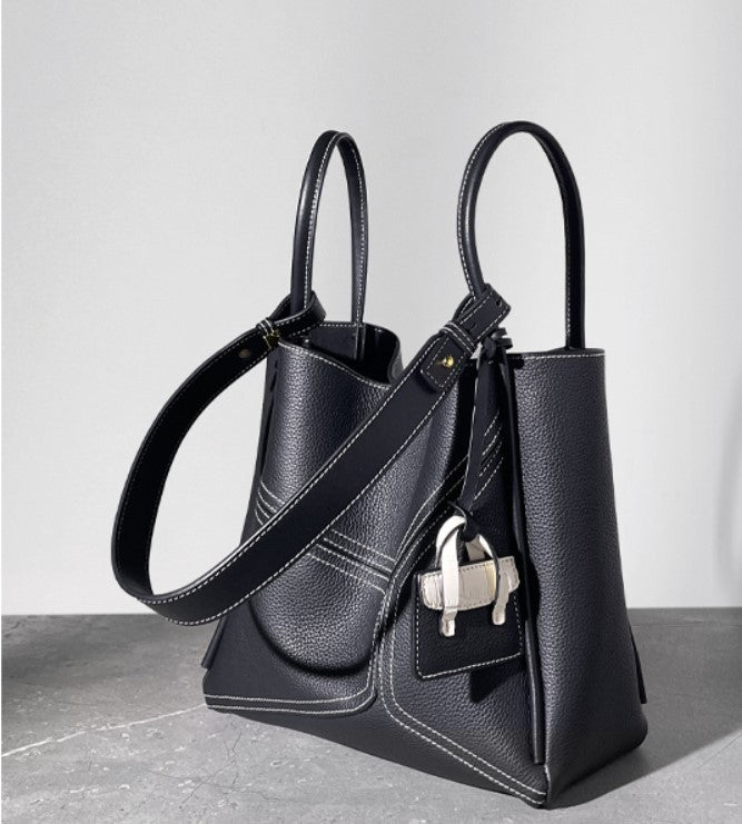 Women's High-grade Underarm Leather Large Capacity Totes Women's Shoulder Bag