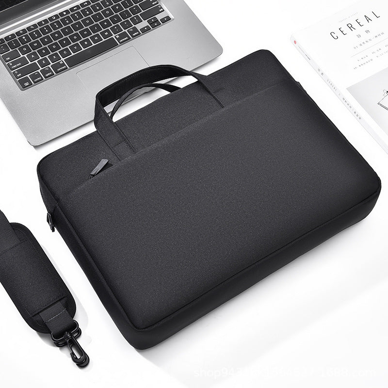 Men's Airbag Shockproof Inch File Printing Laptop Bag