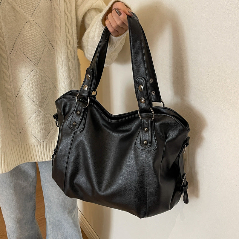 Women's Portable Korean Style Simple Western Bags