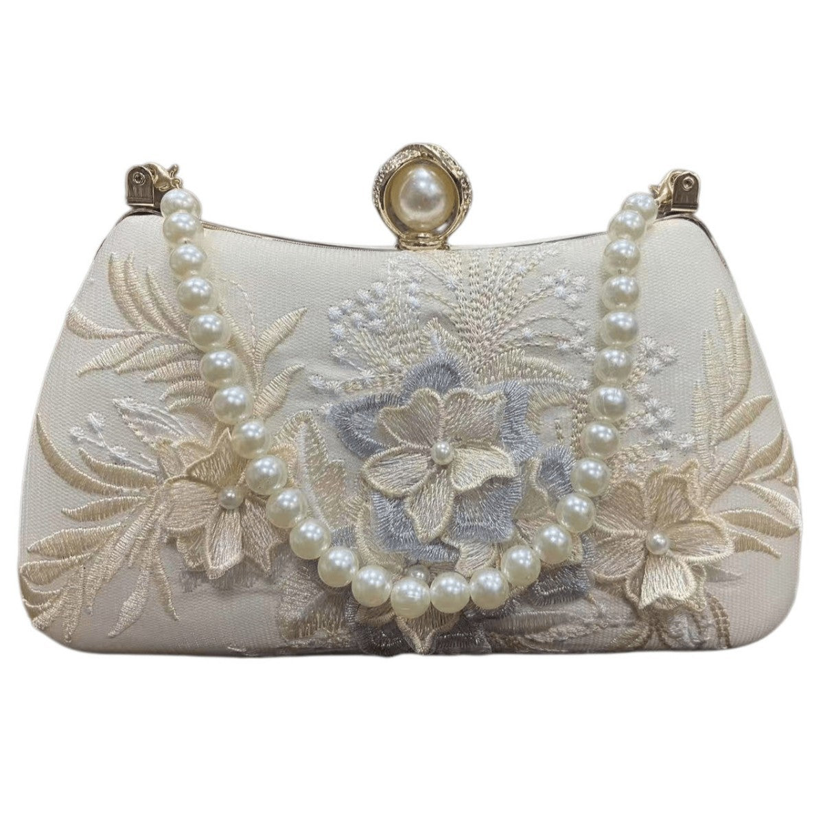 Women's Embroidery Fresh Flowers Dinner Dress Cheongsam Bags