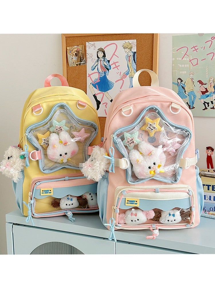 Good-looking Early The Campus Of Cartoon Bags