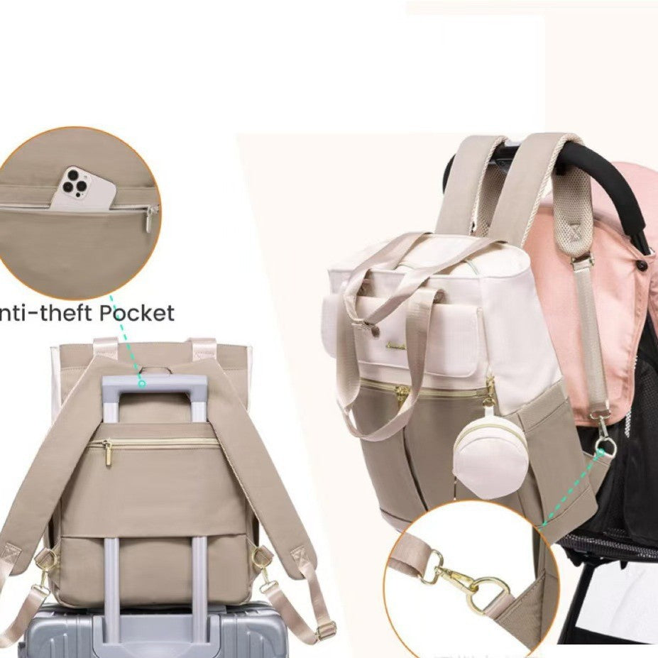 High-grade Lightweight Mom Style Large Capacity Maternal Can Be Bags
