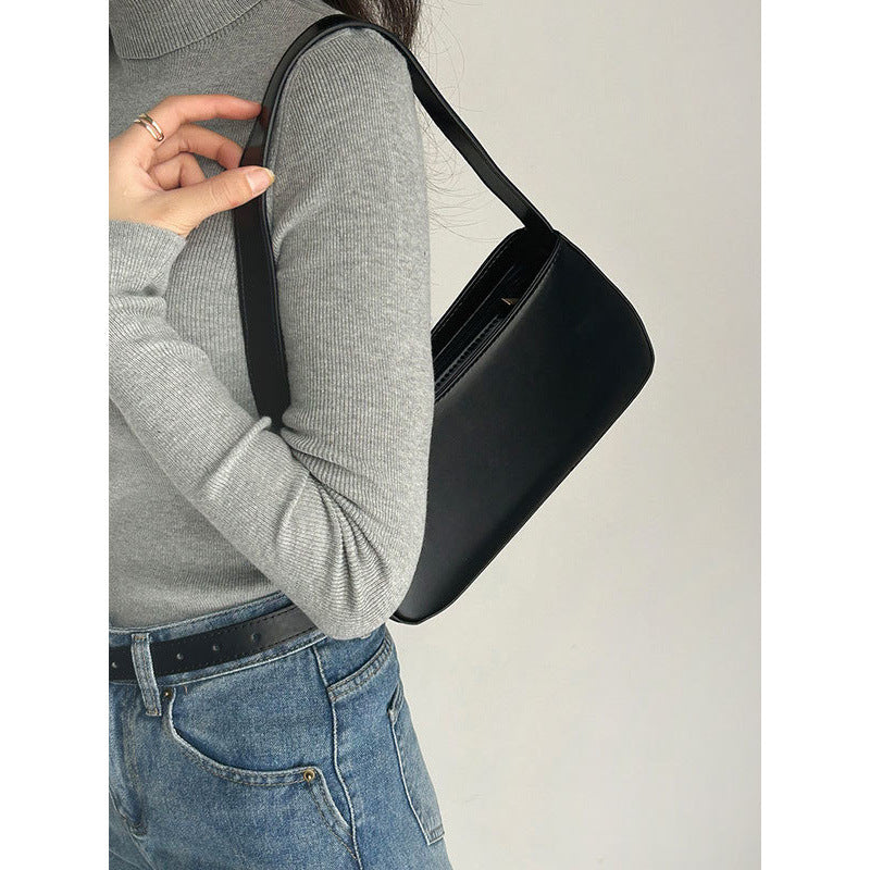 Women's Fashionable Versatile High-grade Texture Design Simple Women's Handbag