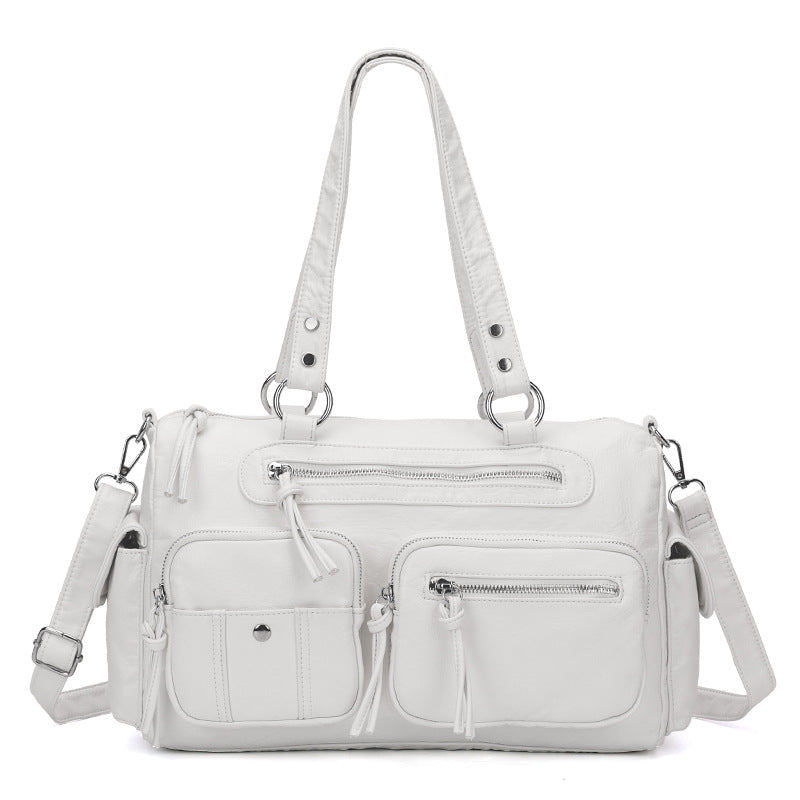 Women's Bronzing Fashion Printed Versatile Large Capacity Women's Handbag