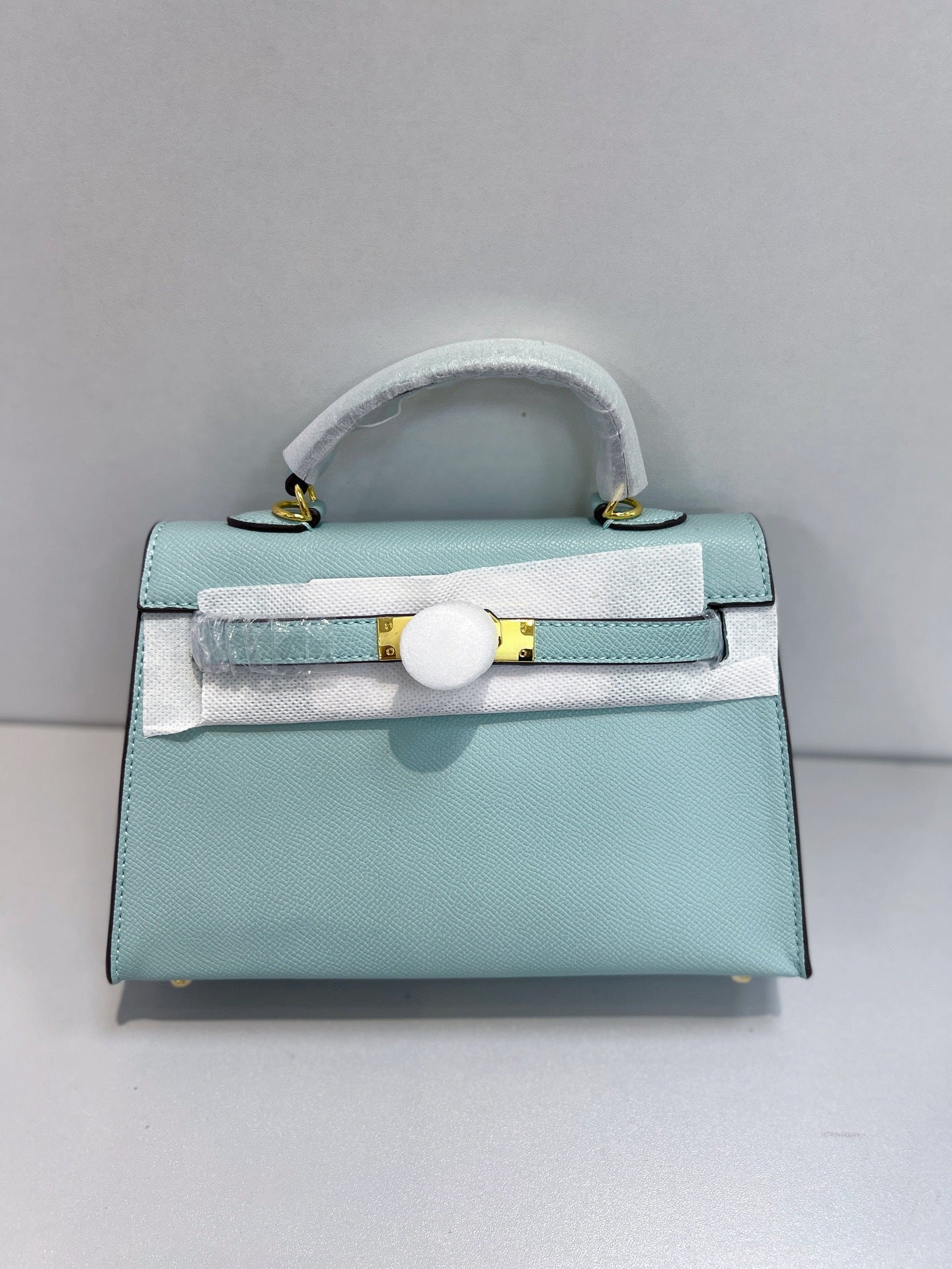 Women's Kelly Genuine Leather Palm Print High-grade Women's Handbag