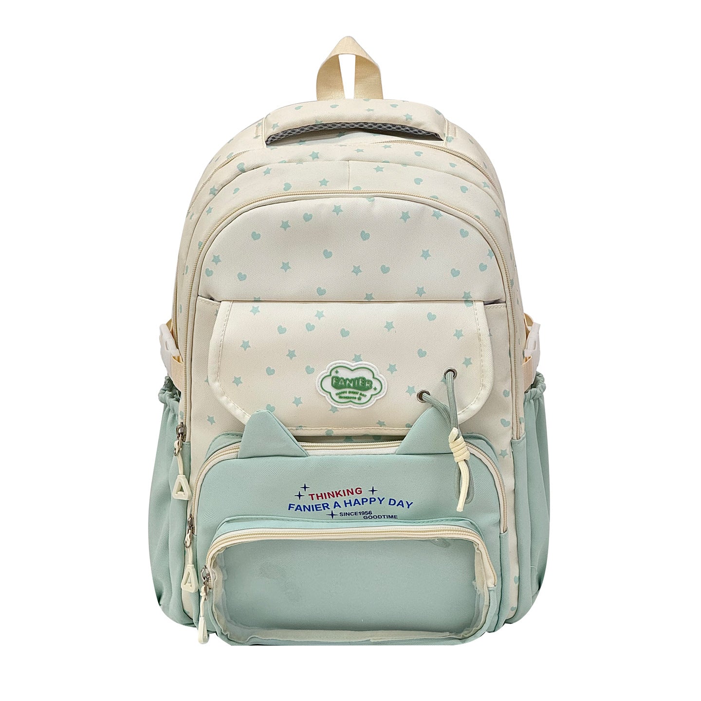 Good-looking Fresh Sweet Bar Cartoon Female Lightweight Large Leisure Backpack