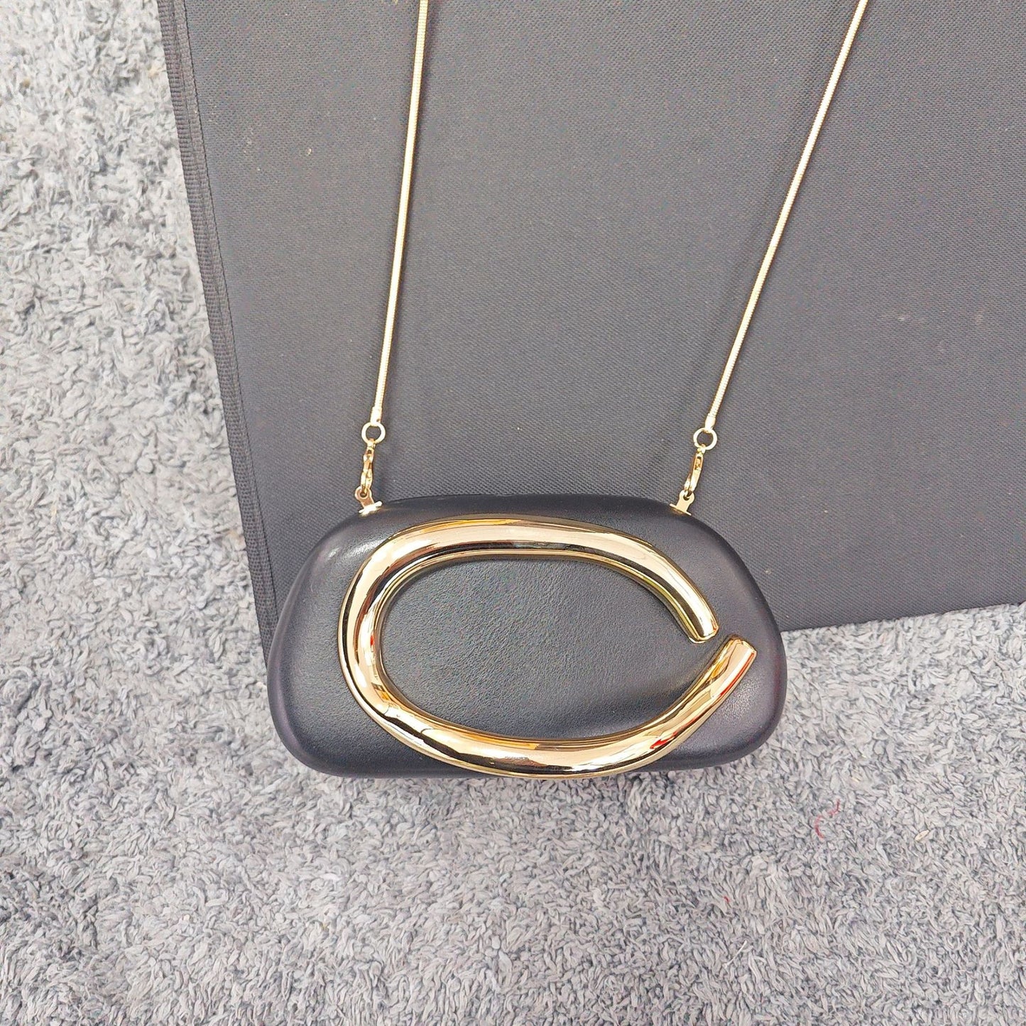 Clutch Metal Decorative Wrist Personalized Dress Dinner Bag