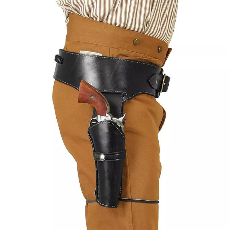 Innovative Medieval Renaissance Cowboy Revoer Holster Outdoor Camouflage, Military Fan Bag