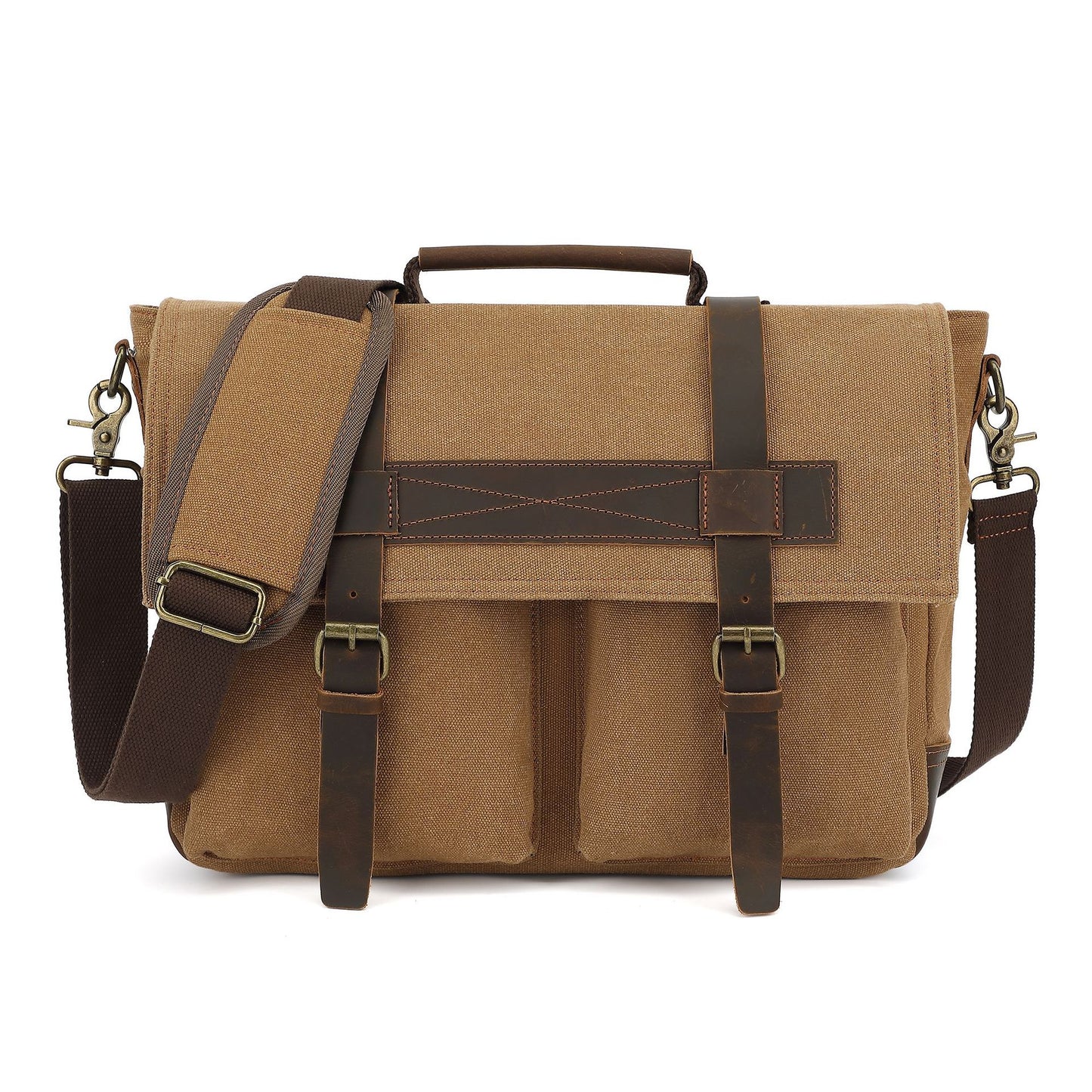 Canvas Portable Classic Durable Business Computer Now Men's Briefcase
