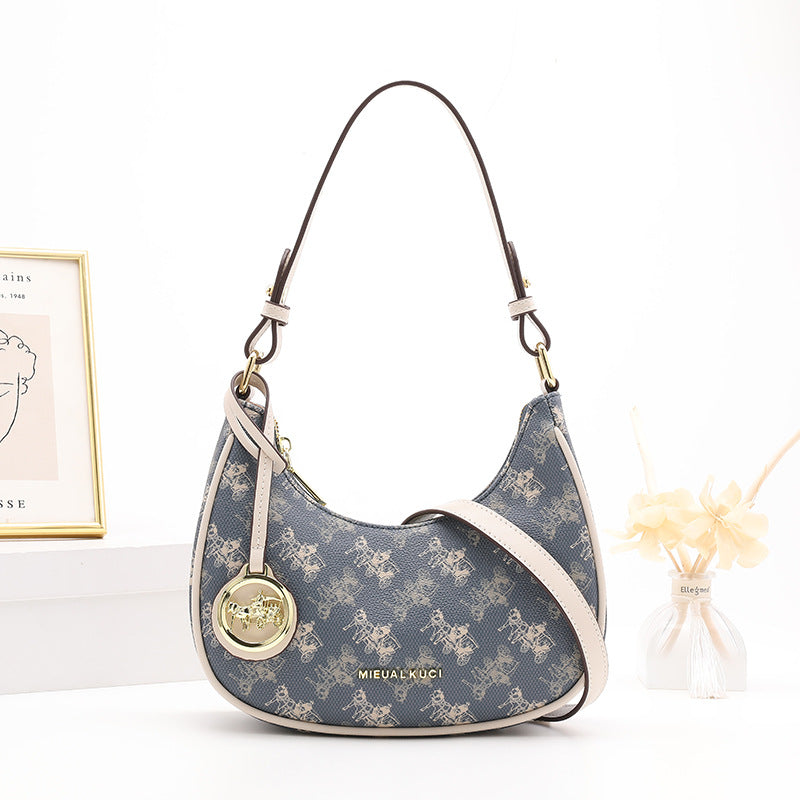 Women's Underarm Baguette Dumpling Niche Hobos Women's Shoulder Bag