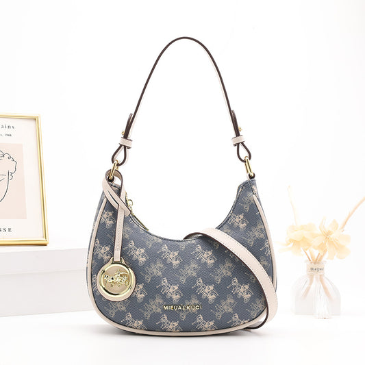 Women's Underarm Baguette Dumpling Niche Hobos Women's Shoulder Bag
