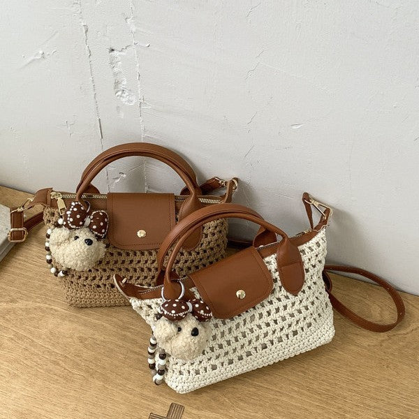 Graceful Women's Hand-woven Dumpling Niche Portable Women's Handbag