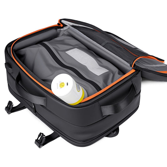 Men's High-grade Large Capacity Waterproof Fashion Commuter Business Backpack