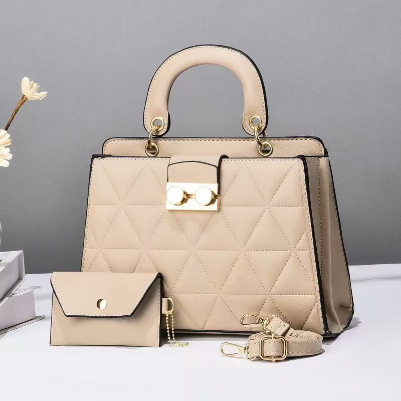 Attractive Women's Simple Fashion Mother Rhombic Women's Handbag