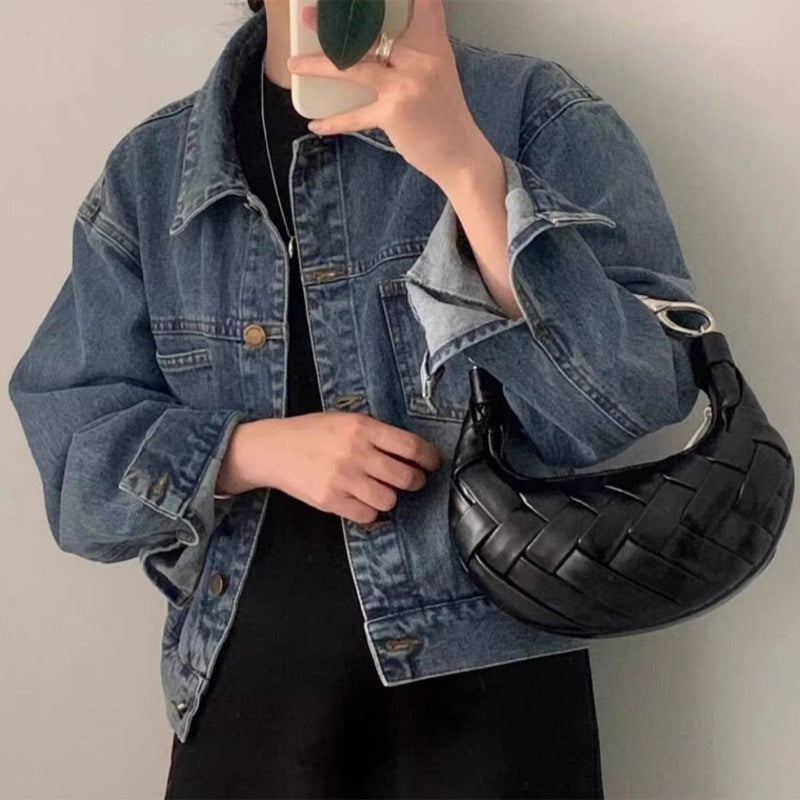 Women's Woven Bird's Nest Niche Personality Design Women's Handbag