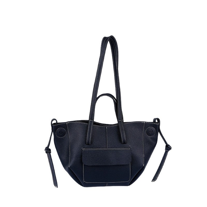 Portable French Popular Minority Fashion Large Capacity Versatile Commuter Lady Women's Shoulder Bag