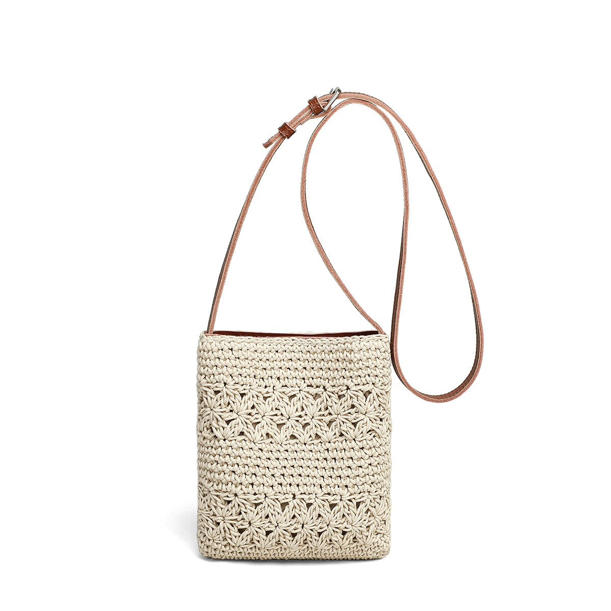 Women's Woven Cell Summer Cotton Beach Women's Messenger Bag
