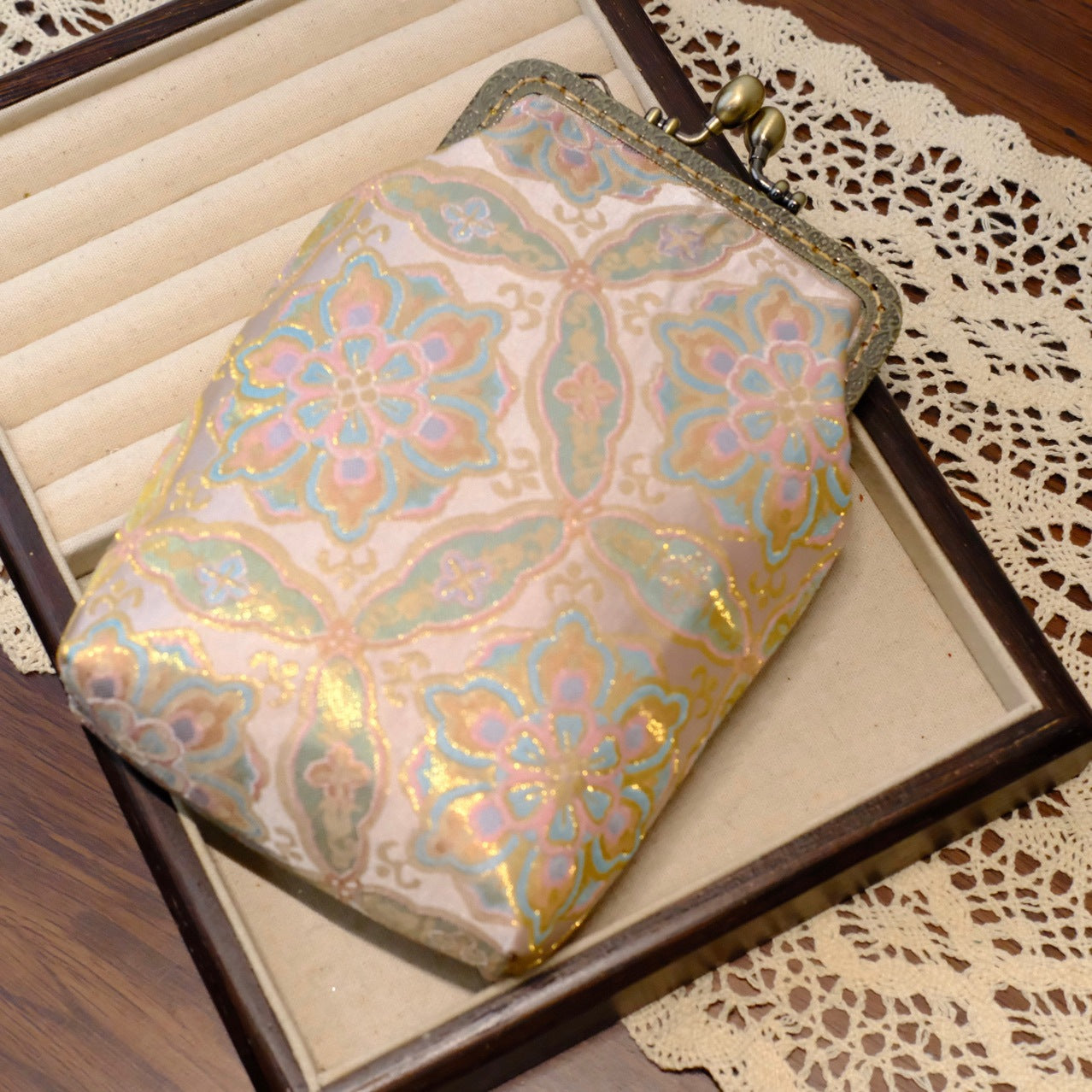 Retro Tassel Frame Handmade Ancient Style Female Purses